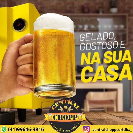 Já pensou em tomar um chopp no conforto da sua casa ?